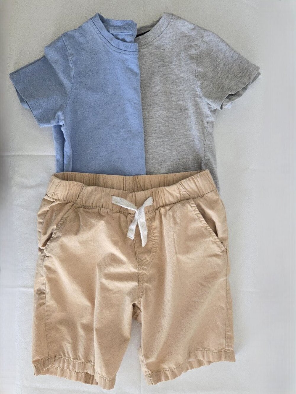 H&M Boys 3-Piece Summer Set | T-Shirts & Shorts | Size 6-7 & 4-6